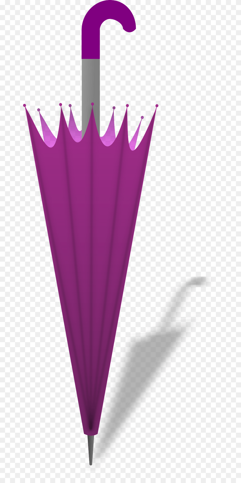 Purple Umbrella Closed Clipart, Canopy Png