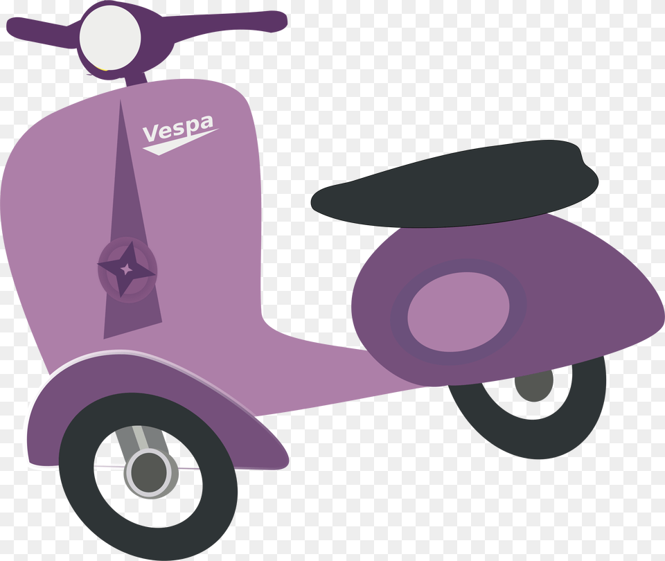 Purple Vespa Scooter Icons, Vehicle, Transportation, Motorcycle, Motor Scooter Free Png
