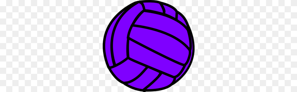 Purple Volleyball Clip Art, Ball, Football, Sport, Sphere Png Image