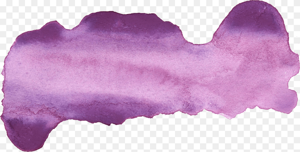 Purple Watercolor Brush Stroke Purple Brush Stroke, Crystal, Mineral Png