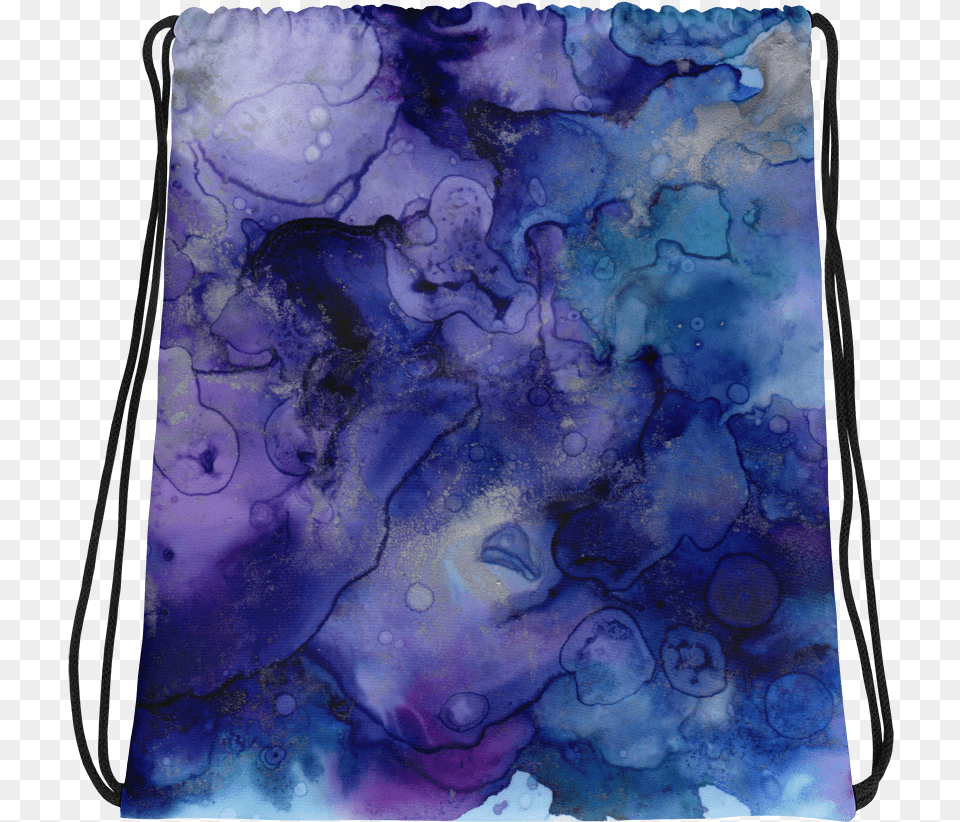 Purple Watercolor Drawstring Bag Hd Watercolor Background Iphone Wallpaper Ink, Accessories, Canvas, Gemstone, Jewelry Free Png Download