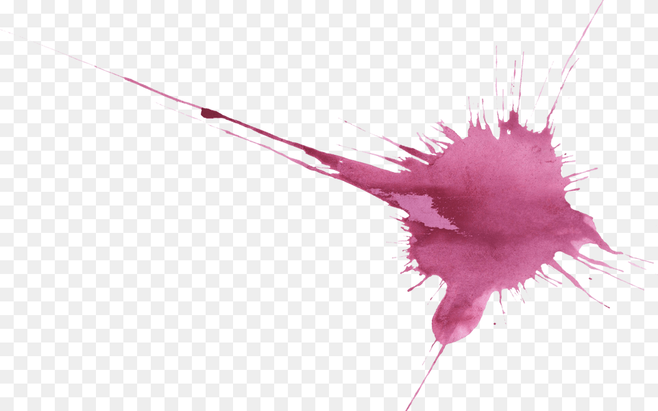 Purple Watercolor Splatter Onlygfxcom Watercolor Blossom Stain Free Transparent Png