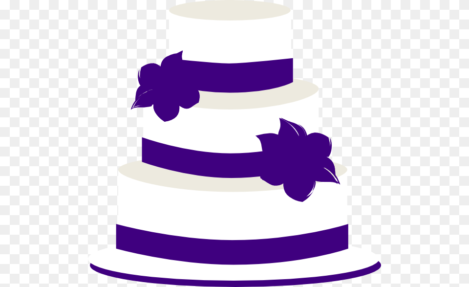 Purple Wedding Clipart Cake, Dessert, Food, Wedding Cake Png Image