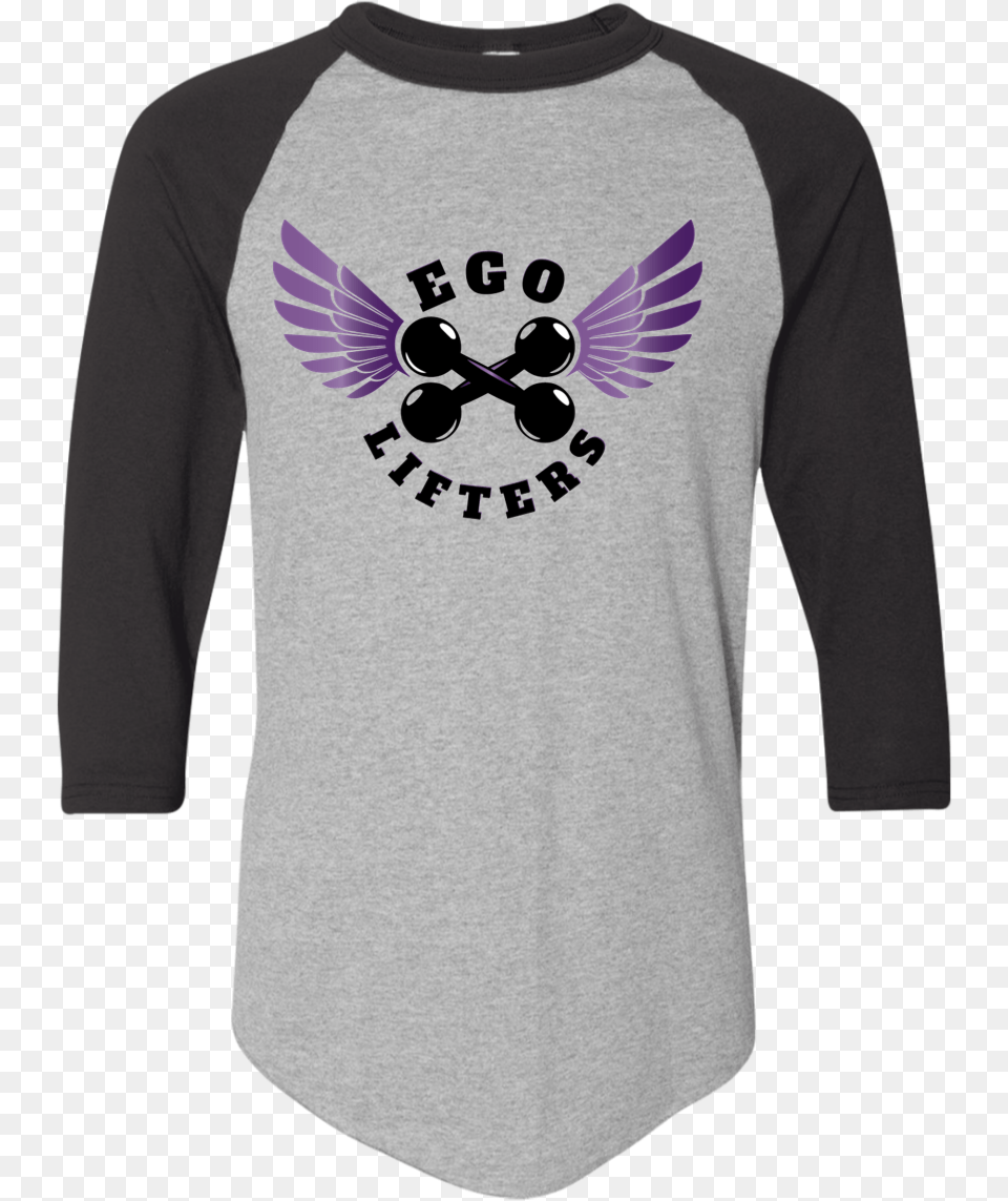 Purple Wings, Clothing, Long Sleeve, Sleeve, T-shirt Png Image