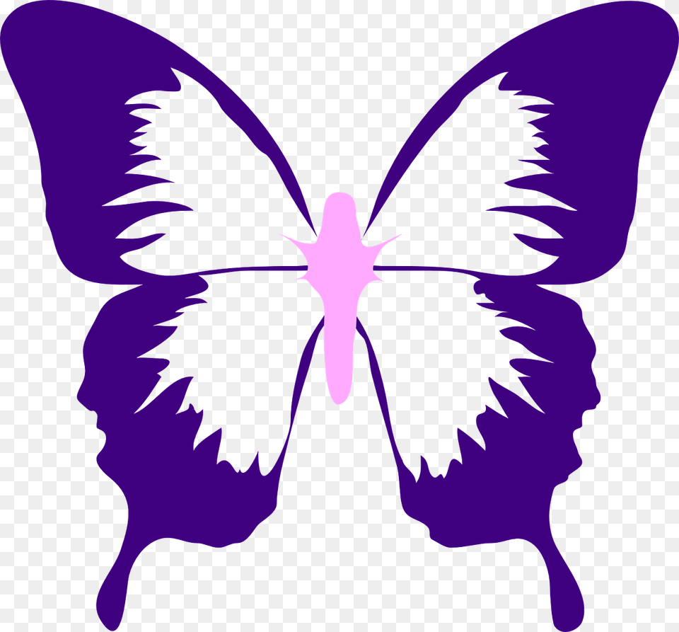 Purple Wings, Flower, Plant, Person, Iris Free Png Download