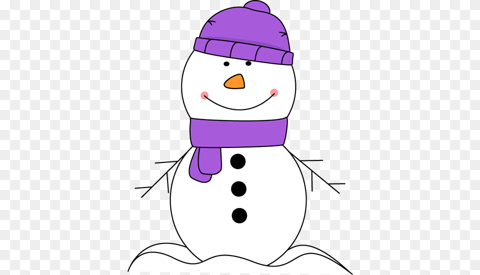 Purple Winter Cliparts, Nature, Outdoors, Snow, Snowman Free Transparent Png
