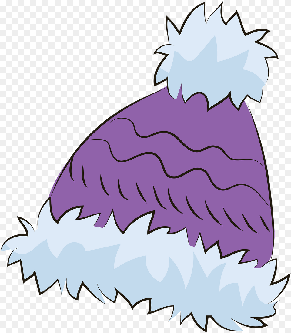 Purple Winter Hat Clipart Clipart Of Winter Hats, Clothing, Animal, Bird, Eagle Free Png