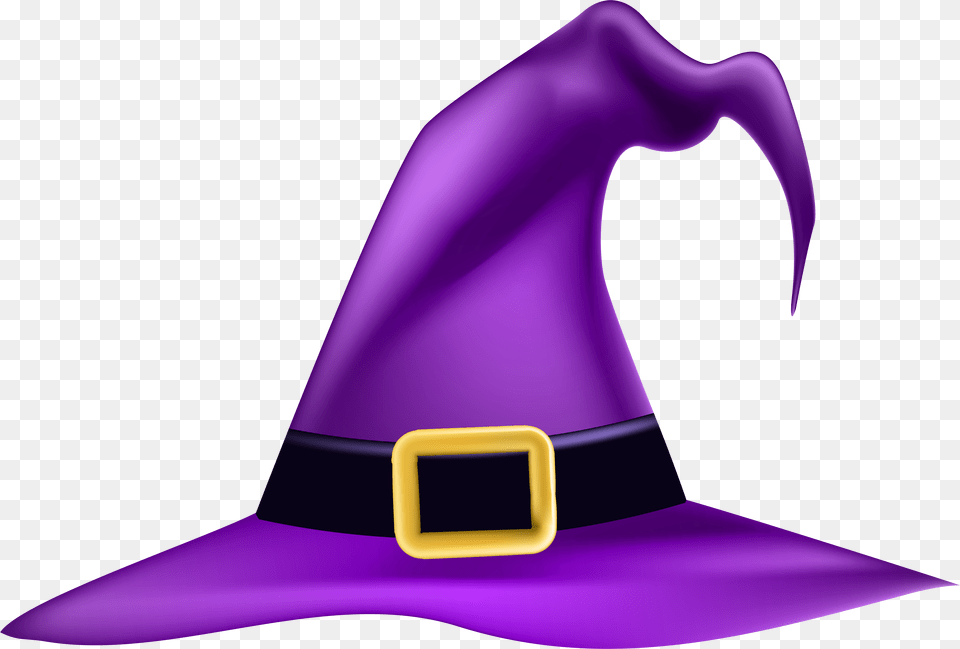 Purple Witch Hat, Clothing, Accessories, People, Person Png Image