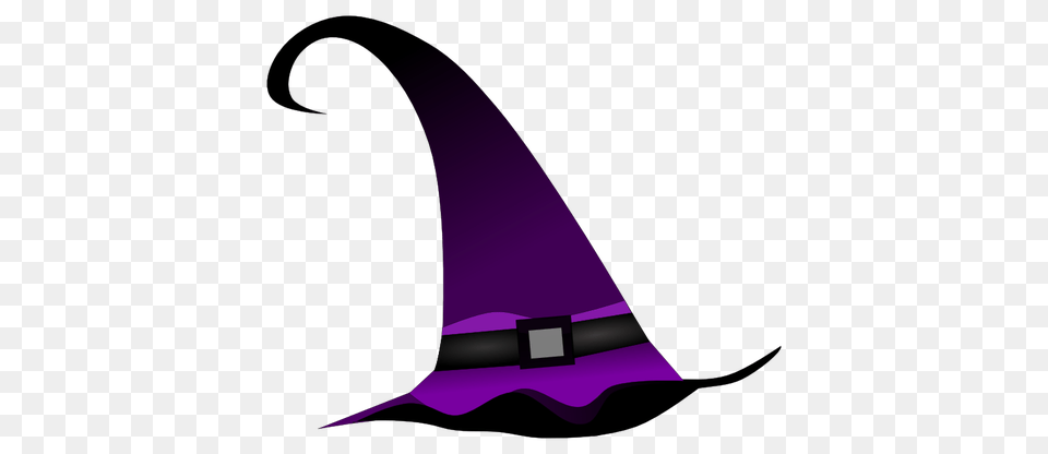Purple Witch Hat Vector Clip Art, Accessories, Belt, Clothing, Sword Free Png Download