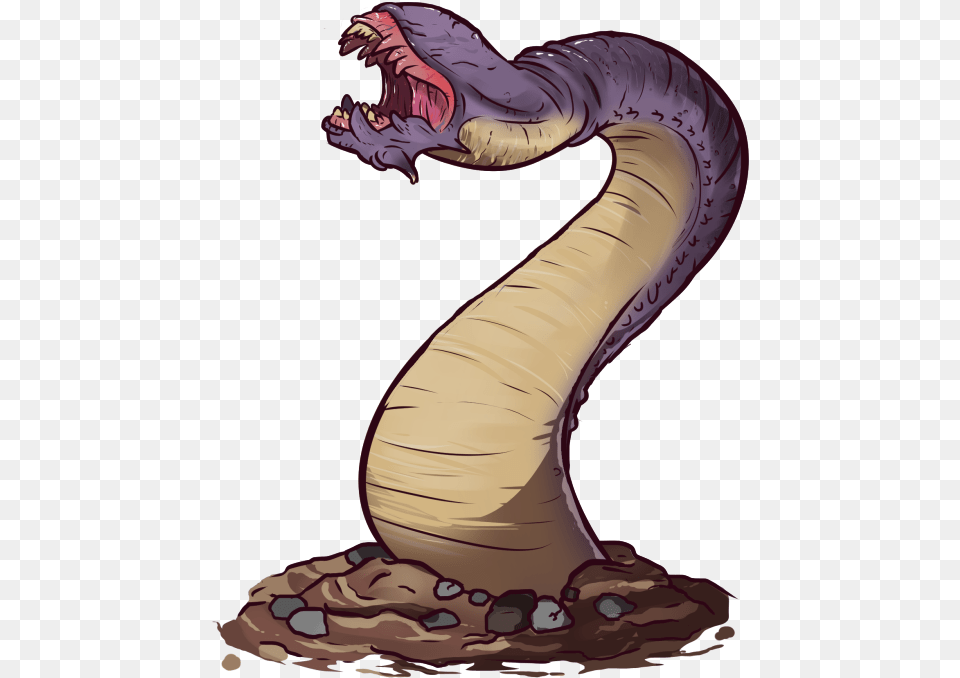 Purple Worm Death Worm, Adult, Female, Person, Woman Free Png
