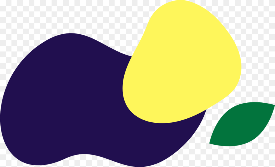 Purple Yellow Blobs Green Leaf, Clothing, Hat, Astronomy, Moon Png