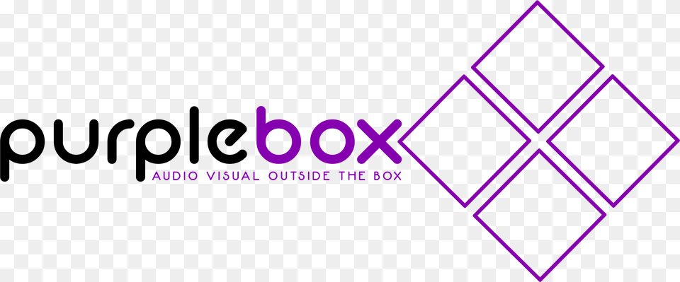 Purplebox Audio Visual Information, Purple, Logo, Light Free Png