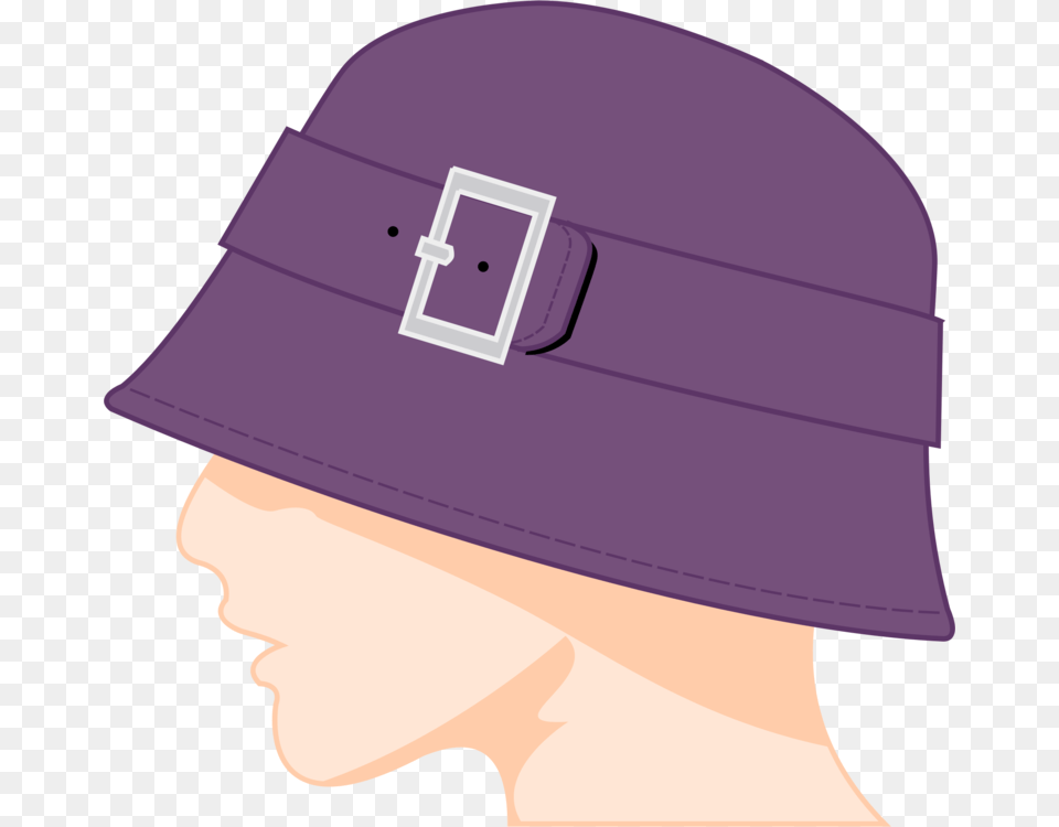 Purplecapviolet Cloche Hat, Cap, Clothing, Sun Hat, Hardhat Free Png