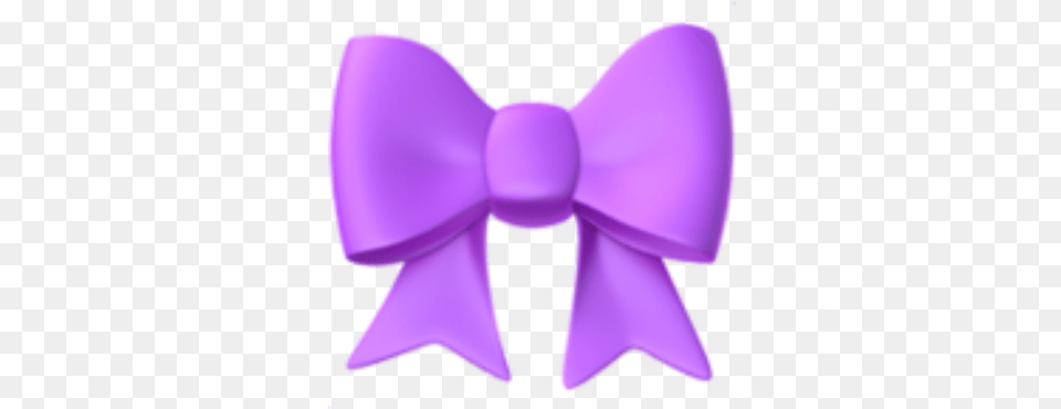 Purpleemojibow Bow Emoji, Accessories, Bow Tie, Formal Wear, Purple Png Image
