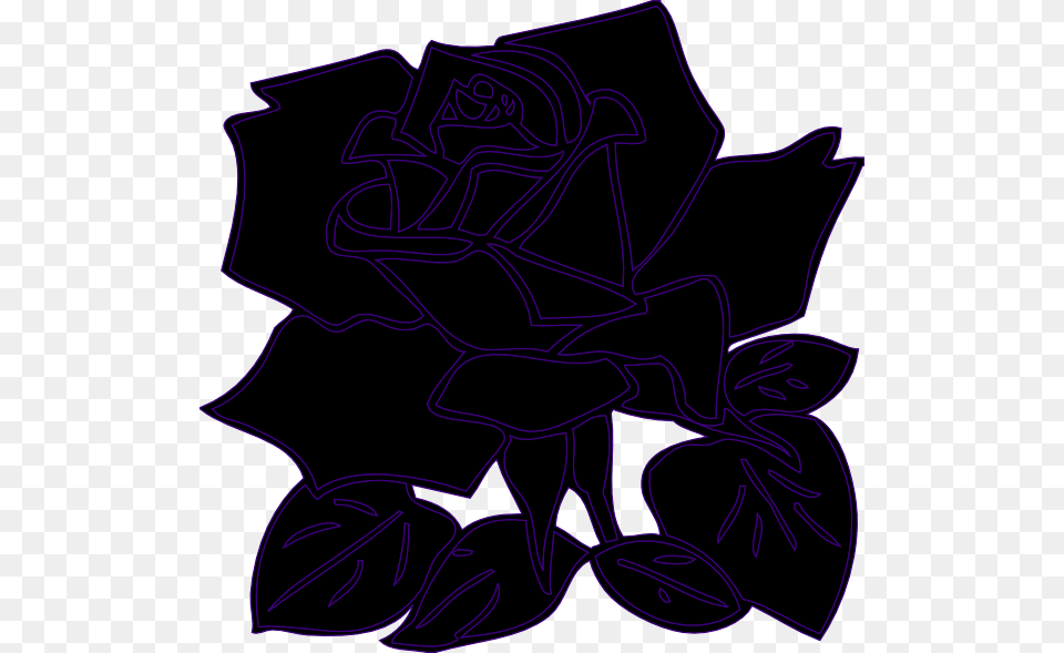 Purplish Black Rose Clip Art, Purple, Flower, Plant, Leaf Png