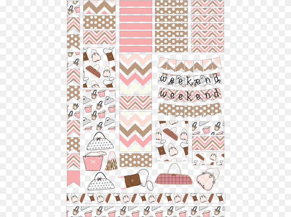 Purse Planner Sticker Printables Printable Stickers May, Home Decor, Accessories, Handbag, Bag Free Png Download