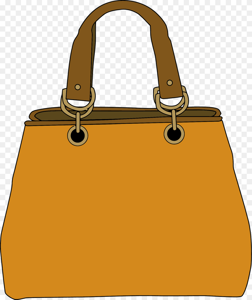 Purse Pocketbook Handbag Straps Brown Accessories Shoulder Bag Clipart, Plant, Lawn Mower, Lawn, Grass Free Png Download