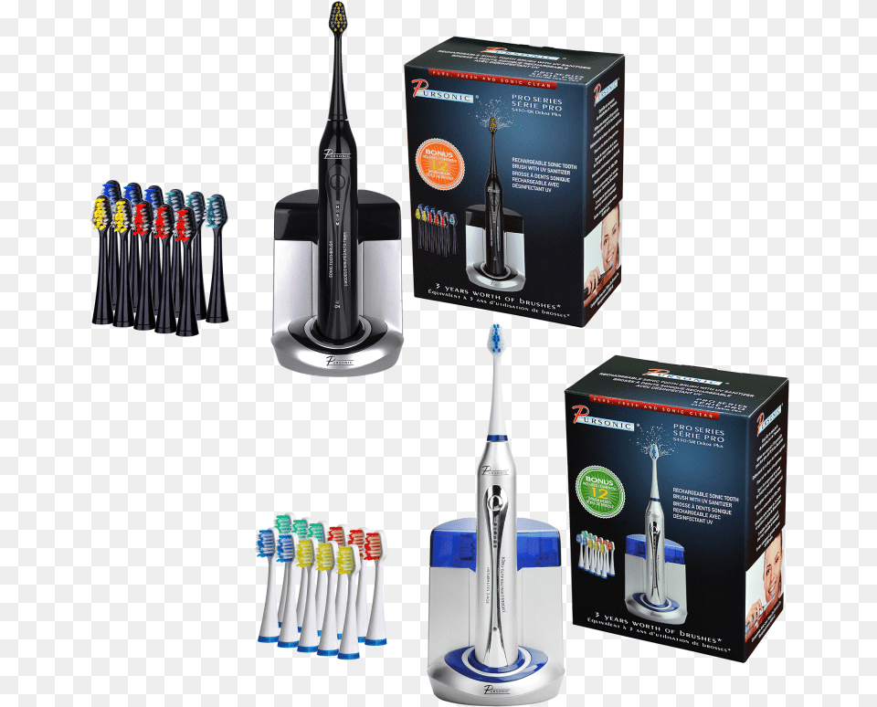 Pursonic Electric Toothbrush, Brush, Device, Tool, Blade Free Transparent Png