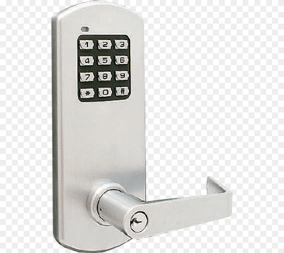 Push Button Commercial Coded Door Lock Png Image