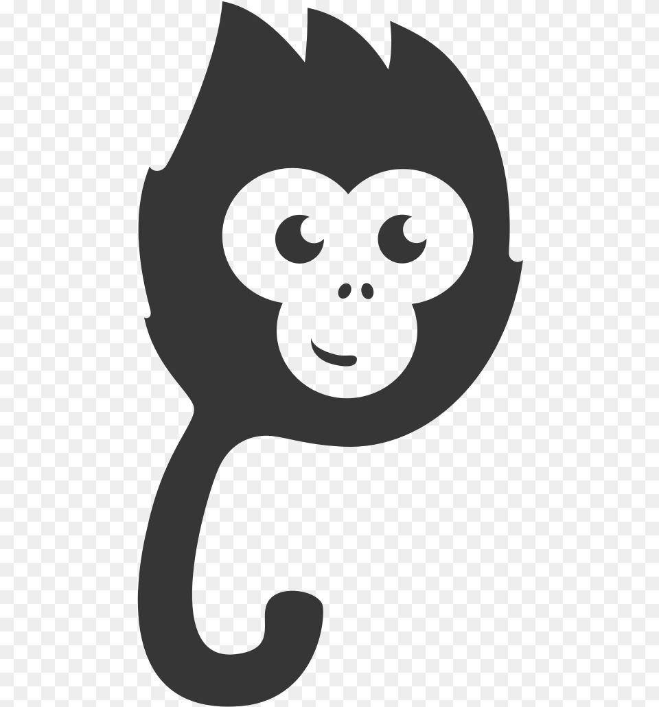 Push Monkey Retention Tools App Reviews Cartoon, Stencil, Person Png