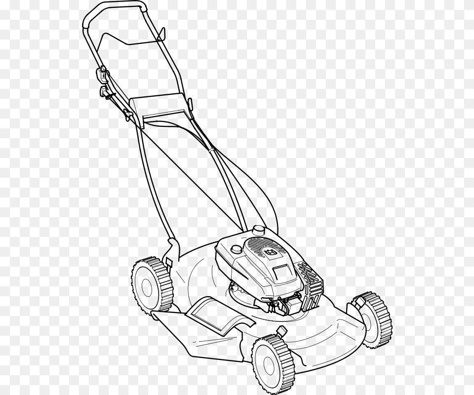 Push Mower Lawn Mower Clip Art, Nature, Night, Outdoors, Silhouette Png