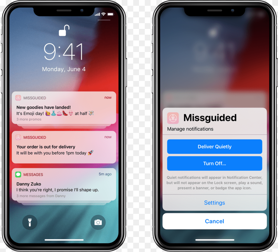 Push Notifications Facebook 2019, Electronics, Mobile Phone, Phone, Iphone Png Image
