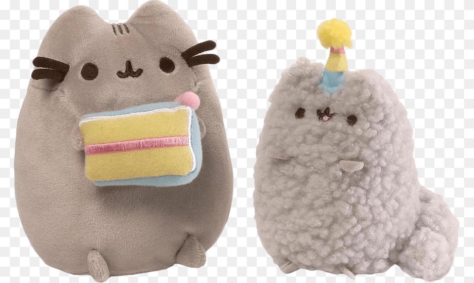 Pusheen And Stormy Plush, Toy, Nature, Outdoors, Snow Png Image