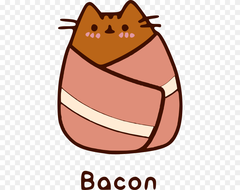 Pusheen Bacon, Food, Ham, Meat, Pork Free Png Download