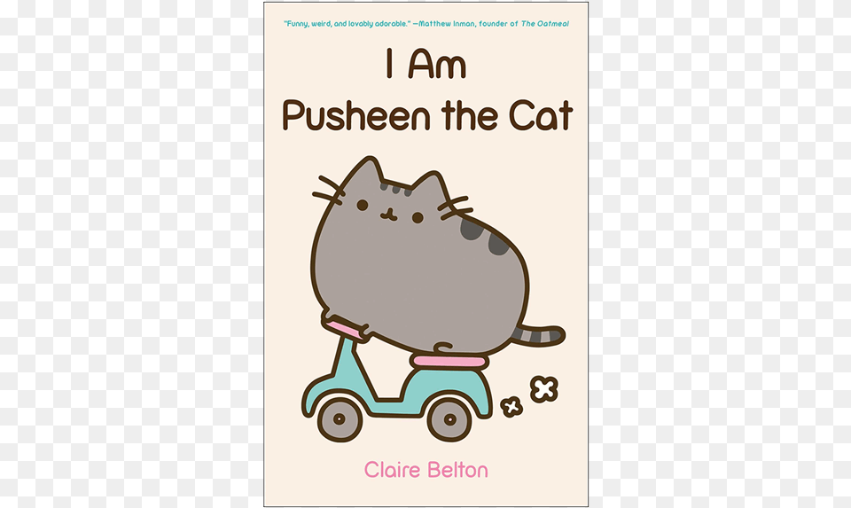 Pusheen Book, Device, Grass, Lawn, Lawn Mower Free Transparent Png