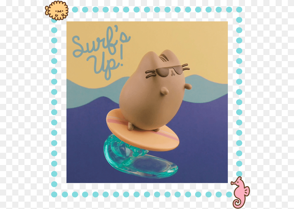 Pusheen Box Summer 2018 Spoilers, Jar, Figurine Free Png