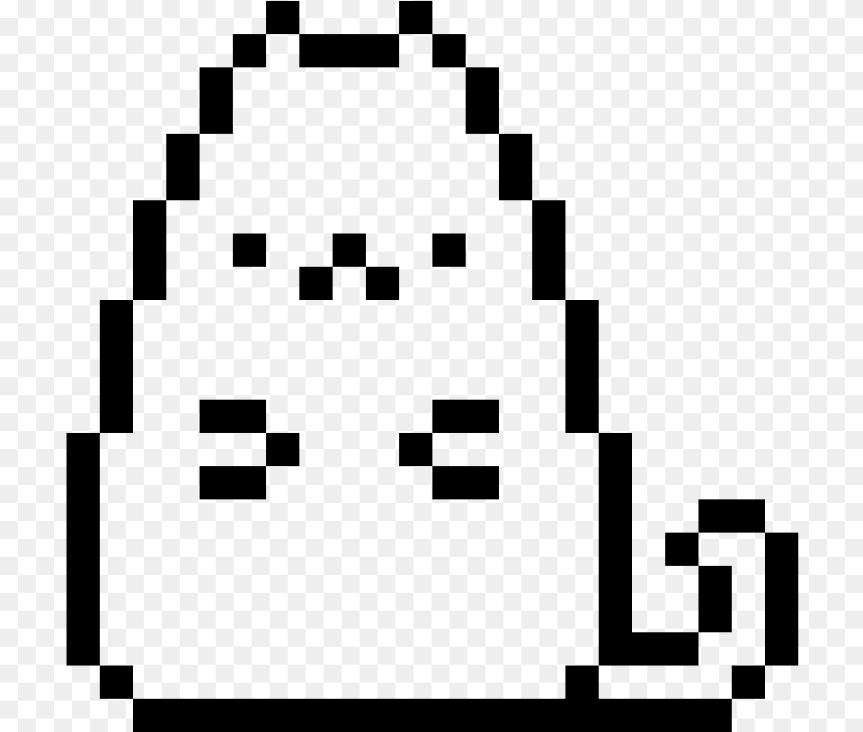 Pusheen Cat Easter Egg Hatching Gif, Gray Free Transparent Png