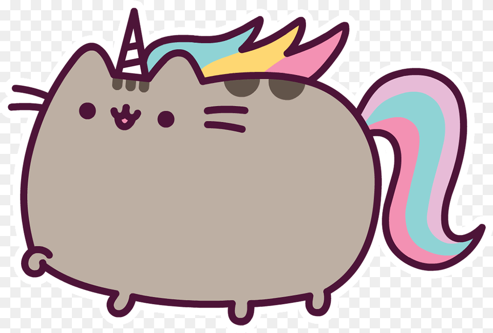 Pusheen Cat Unicorn Gif Free Transparent Png