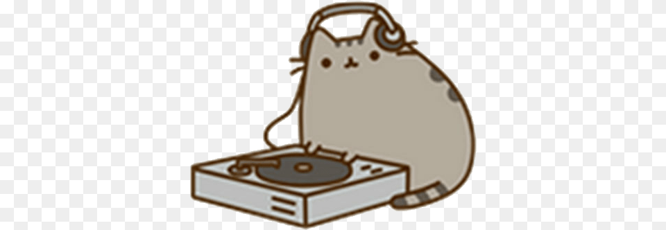 Pusheen Dj, Accessories, Bag, Handbag, Cd Player Free Png