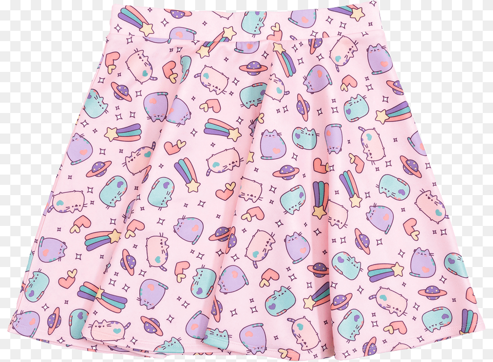 Pusheen Kawaii Kawaiisticker Niche Nichepngs Hot Topic Pusheen Skirt, Clothing, Miniskirt Png