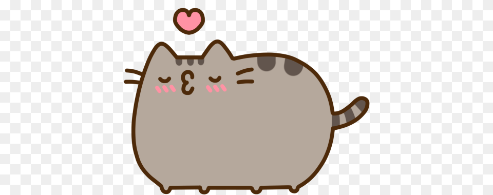 Pusheen Kiss Transparent, Bag, Animal, Mammal, Rodent Free Png