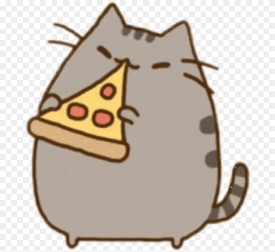 Pusheen Pizza Pusheen Cat Pizza, Bag, Baby, Person, Face Free Transparent Png