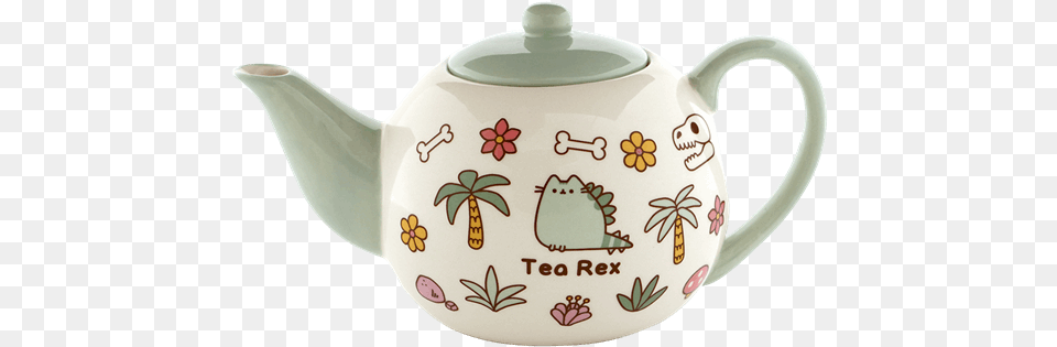 Pusheen Pusheen Tea Rex Teapot, Cookware, Pot, Pottery Free Png