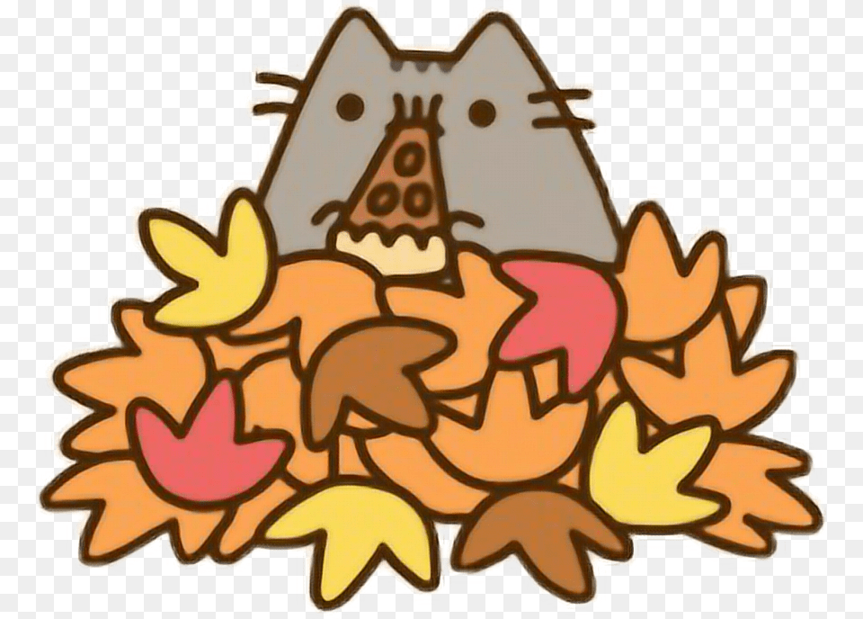 Pusheen Pusheen The Cat Fall, Food, Sweets, Festival, Baby Free Transparent Png