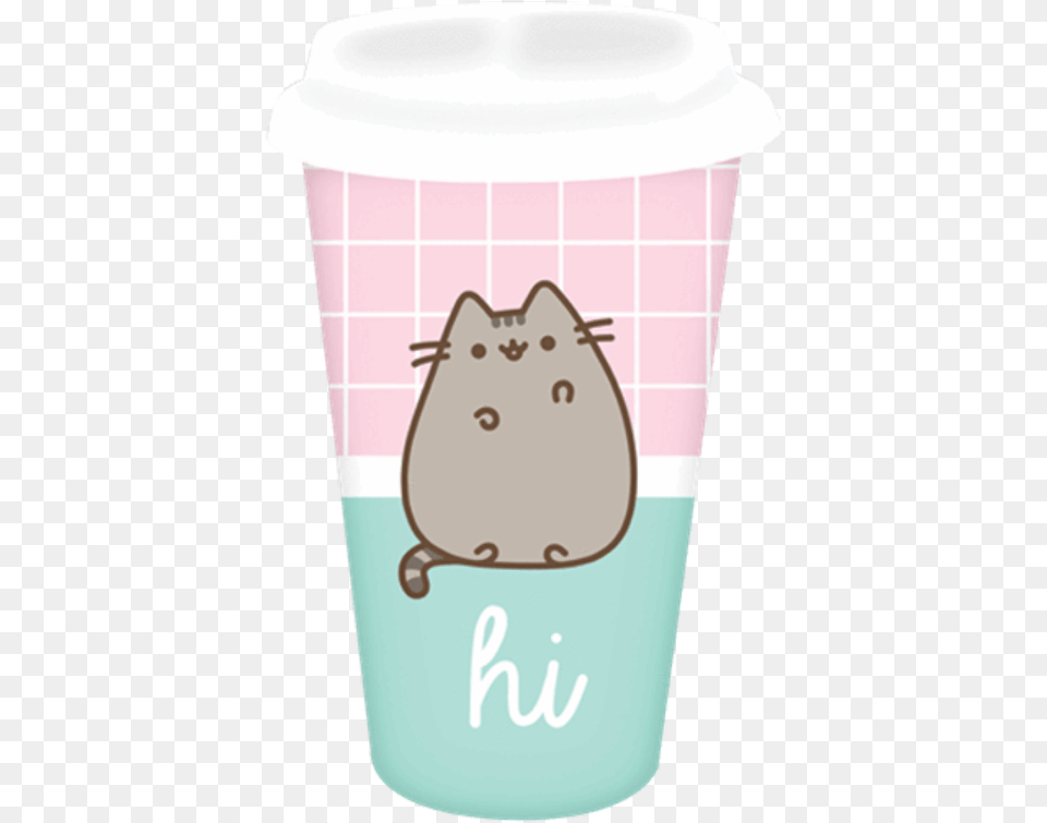 Pusheen Pusheencat Katze Cat Kedi Transparent, Cup, Cream, Dessert, Food Free Png Download