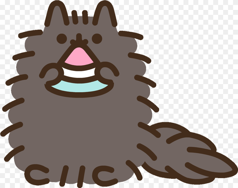 Pusheen Vector Sticker Pip Stormy And Pusheen, Animal, Mammal Free Png