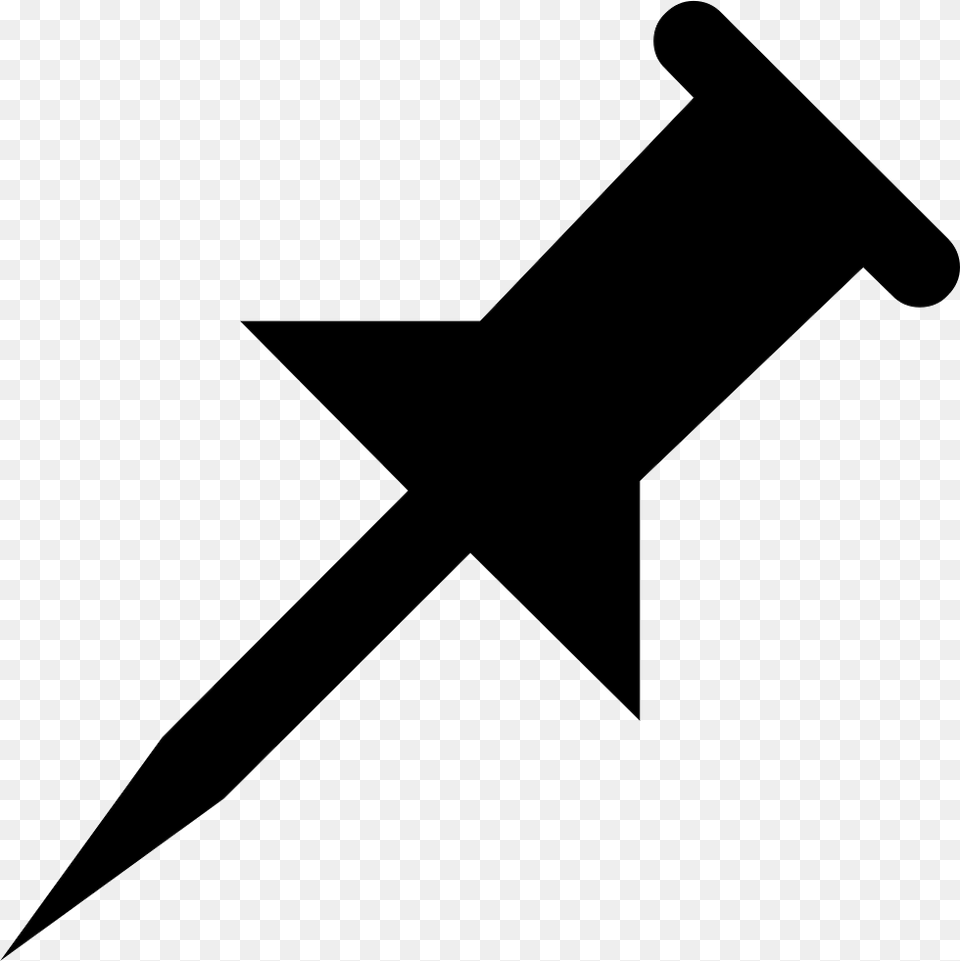 Pushpin Airplane, Blade, Dagger, Knife, Weapon Png