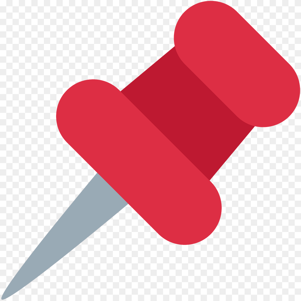 Pushpin Emoji Clipart, Pin, Blade, Dagger, Knife Png Image