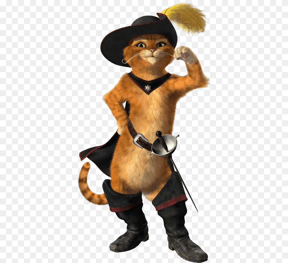 Puss In Boots, Adult, Male, Man, Person Free Png Download