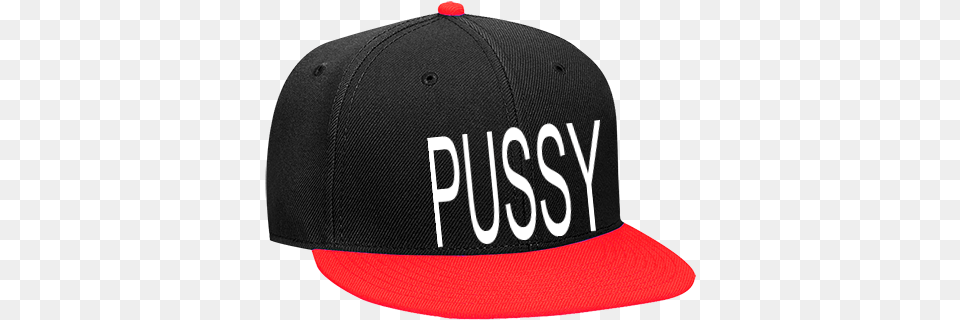 Pussy Snapback Flat Bill Hat Top Cock Hat, Baseball Cap, Cap, Clothing Png