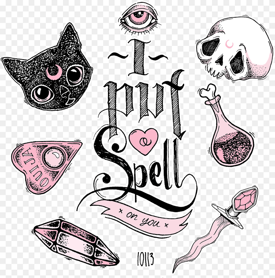 Put A Spell On You, Art, Drawing, Animal, Person Png