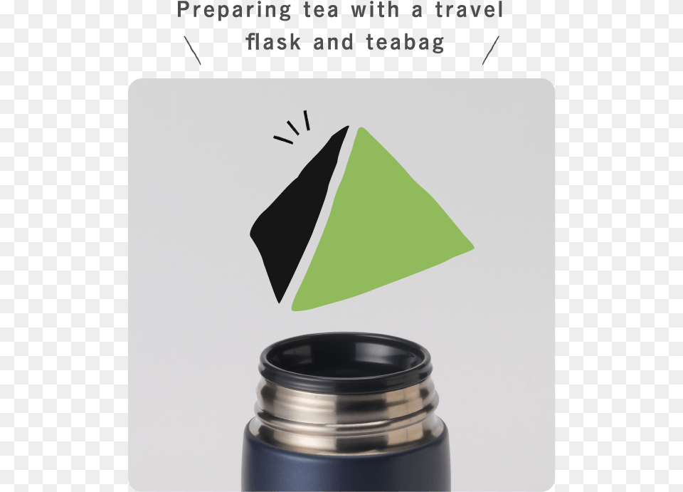 Put In The Teabag Eye Shadow, Jar, Bottle, Triangle Free Transparent Png