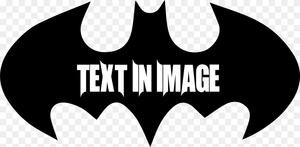 Put Text On An Or Shape, Logo, Symbol, Batman Logo, Animal Png