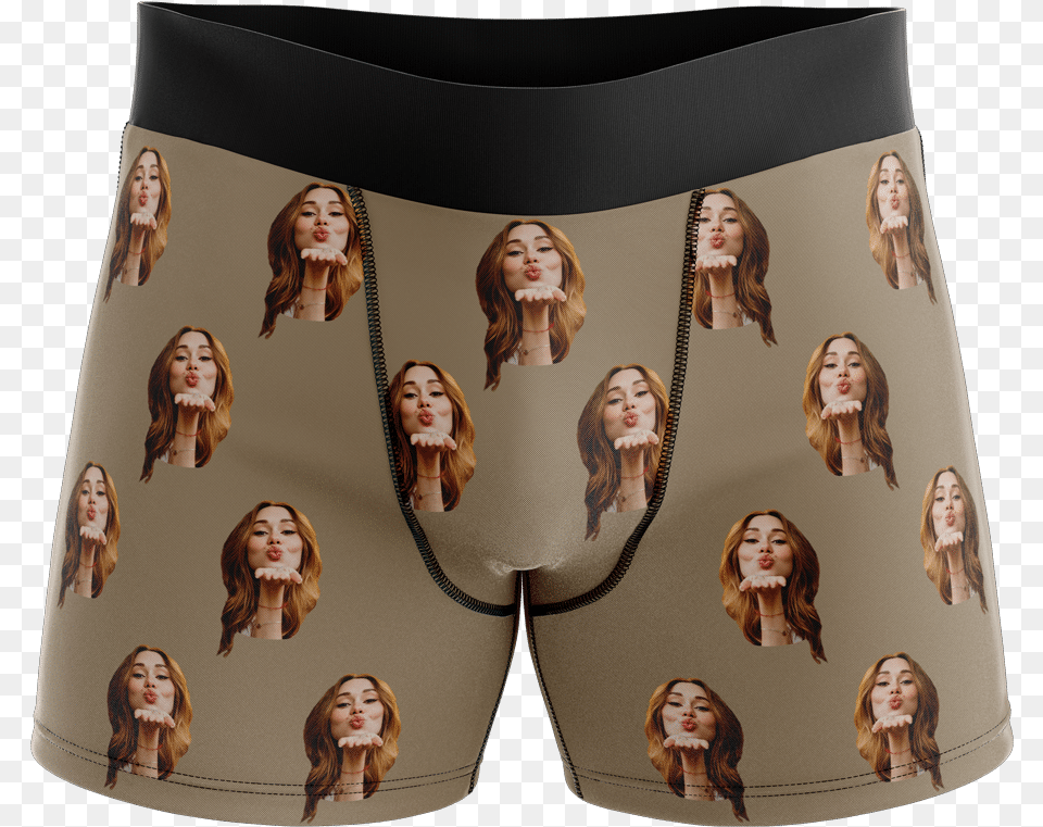 Put Your Face On Boxers Christmas Boxers, Underwear, Clothing, Shorts, Adult Free Png Download