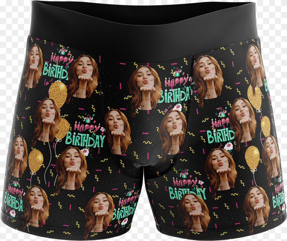 Put Your Face On Boxers Gift, Person, Adult, Woman, Female Free Png