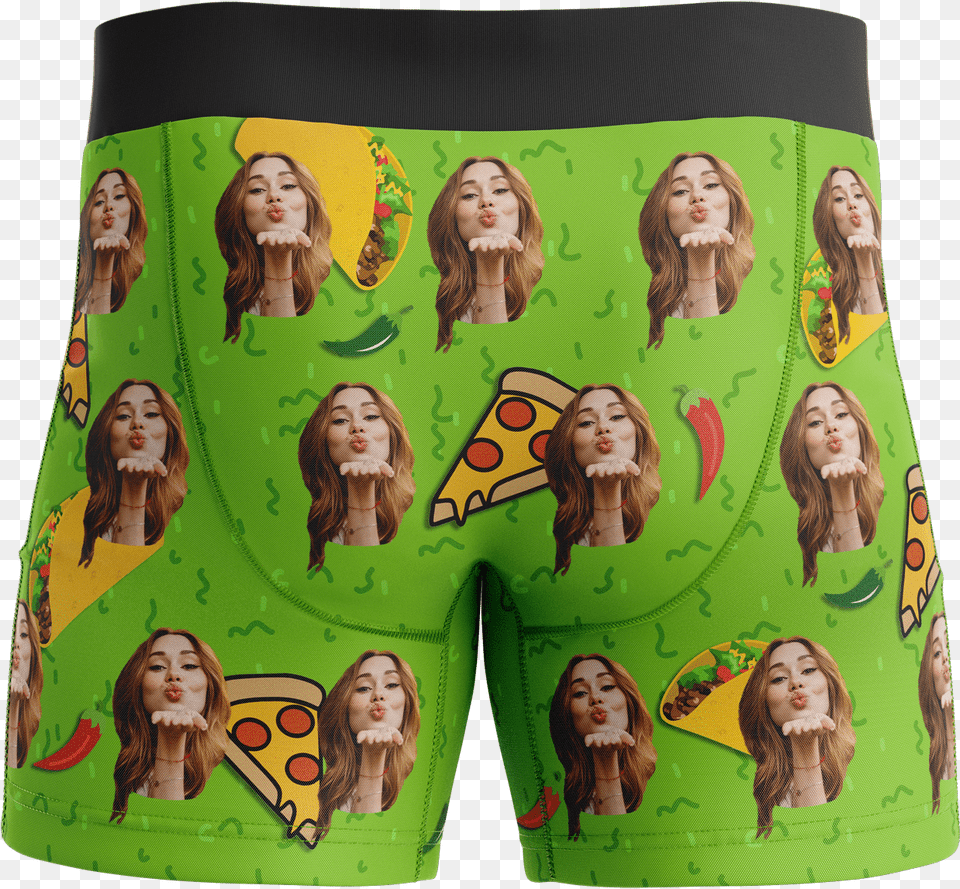 Put Your Face On Boxers Gift, Adult, Person, Girl, Female Free Png Download
